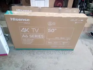 50inches Hisense Uhd Smart Television 1 Year Warranty