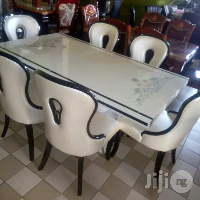 Pure Marble White Dining Set