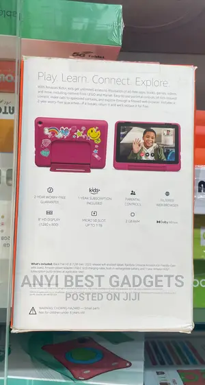 New Amazon Fire HD 8 Pro 32 GB Pink