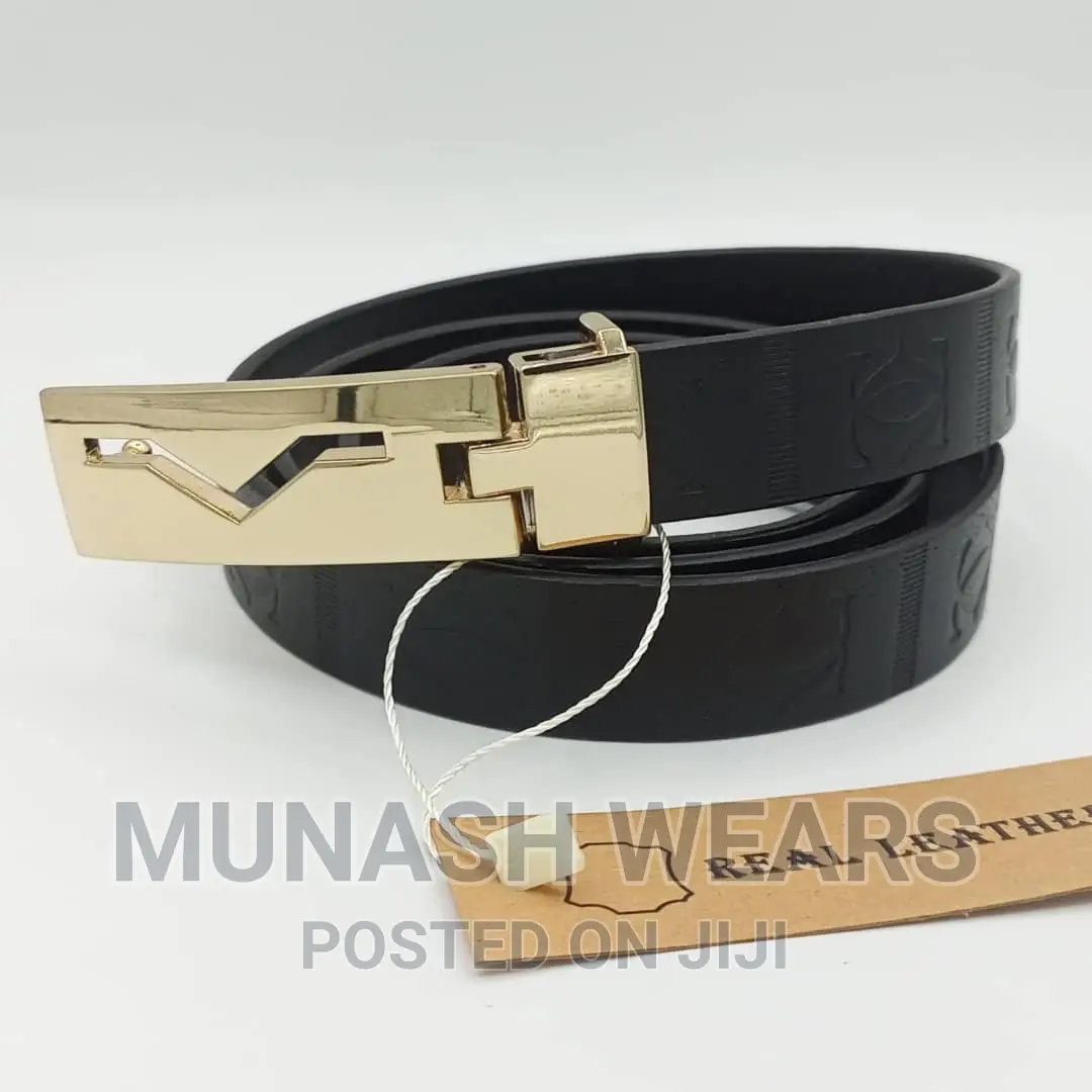 Men Luxury Leather Belt