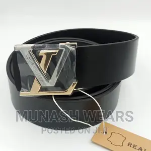 Men Luxury Leather Belt