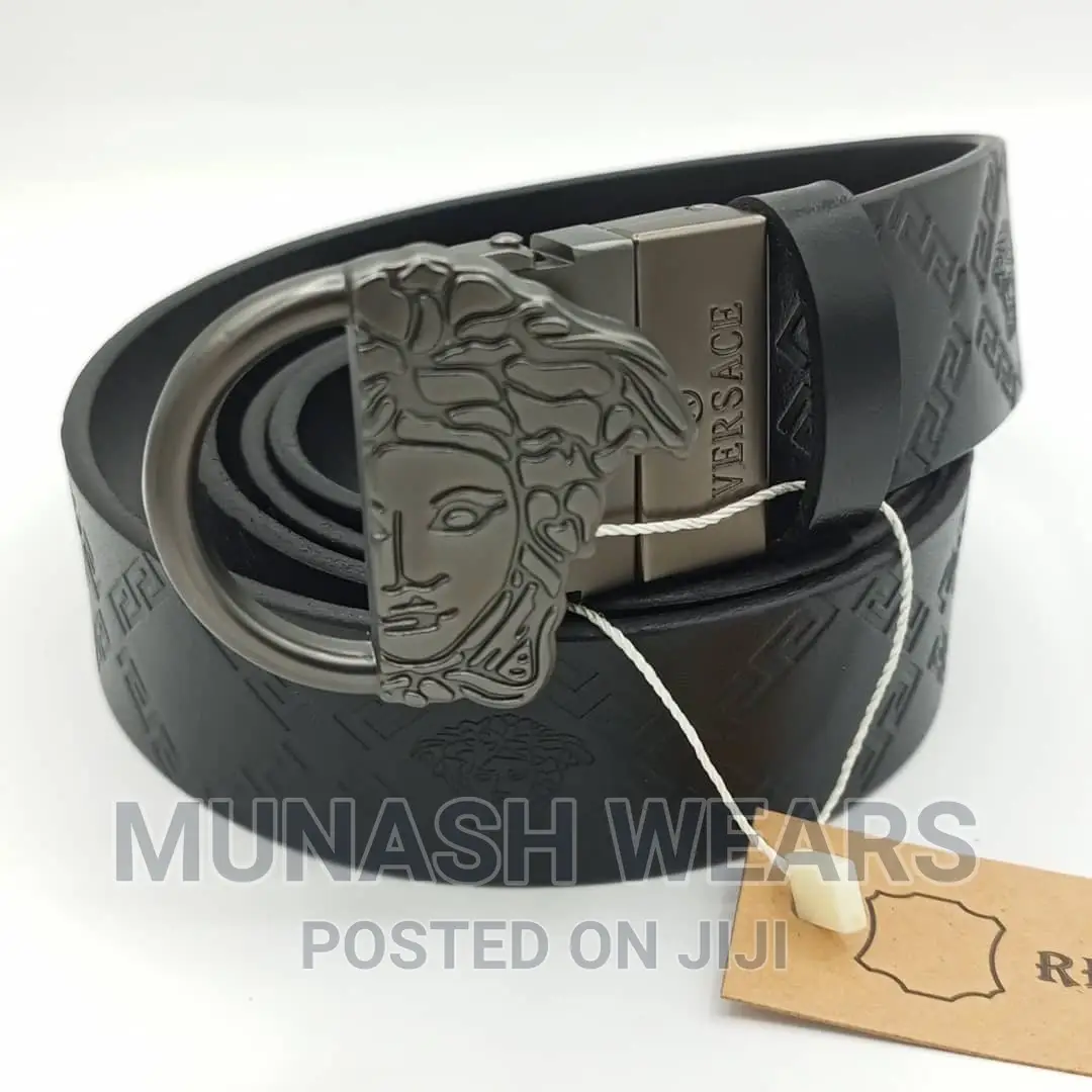Men Luxury Leather Belt