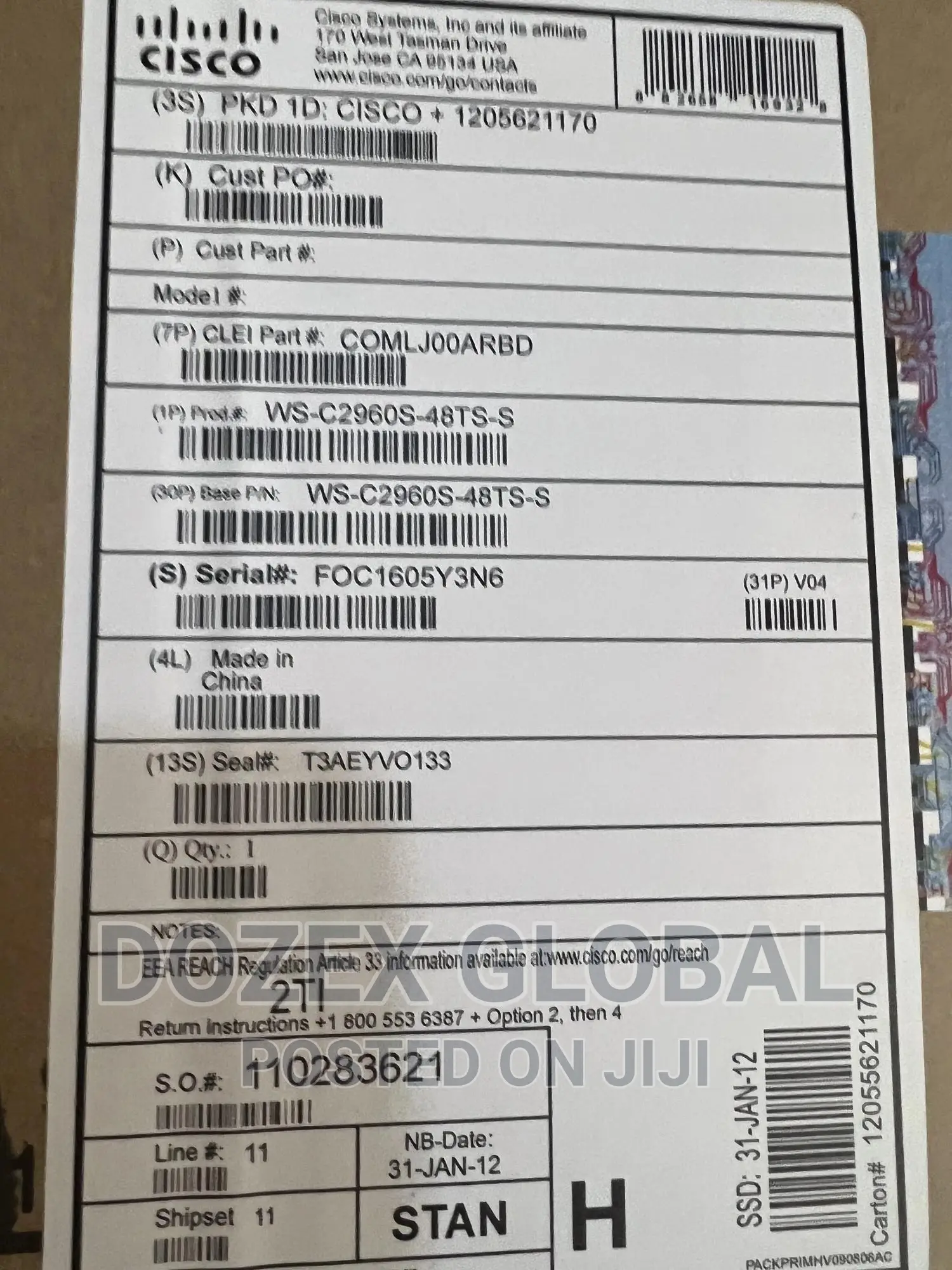 Cisco 2960s-48ts-S