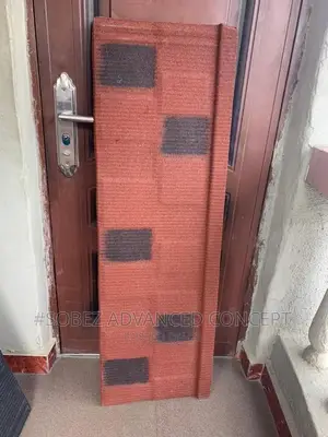 Red Patch Roya Shingle Stone Coated Roof Tile