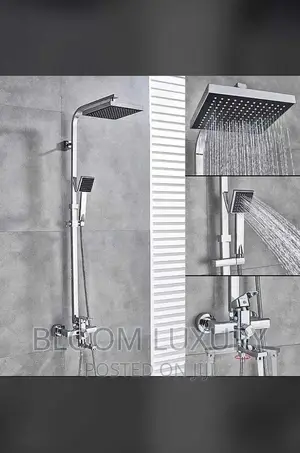100% Brass Engine Rainfall Luxury Surface Shower