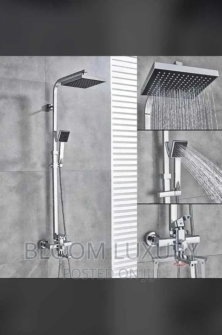 100% Brass Engine Rainfall Luxury Surface Shower