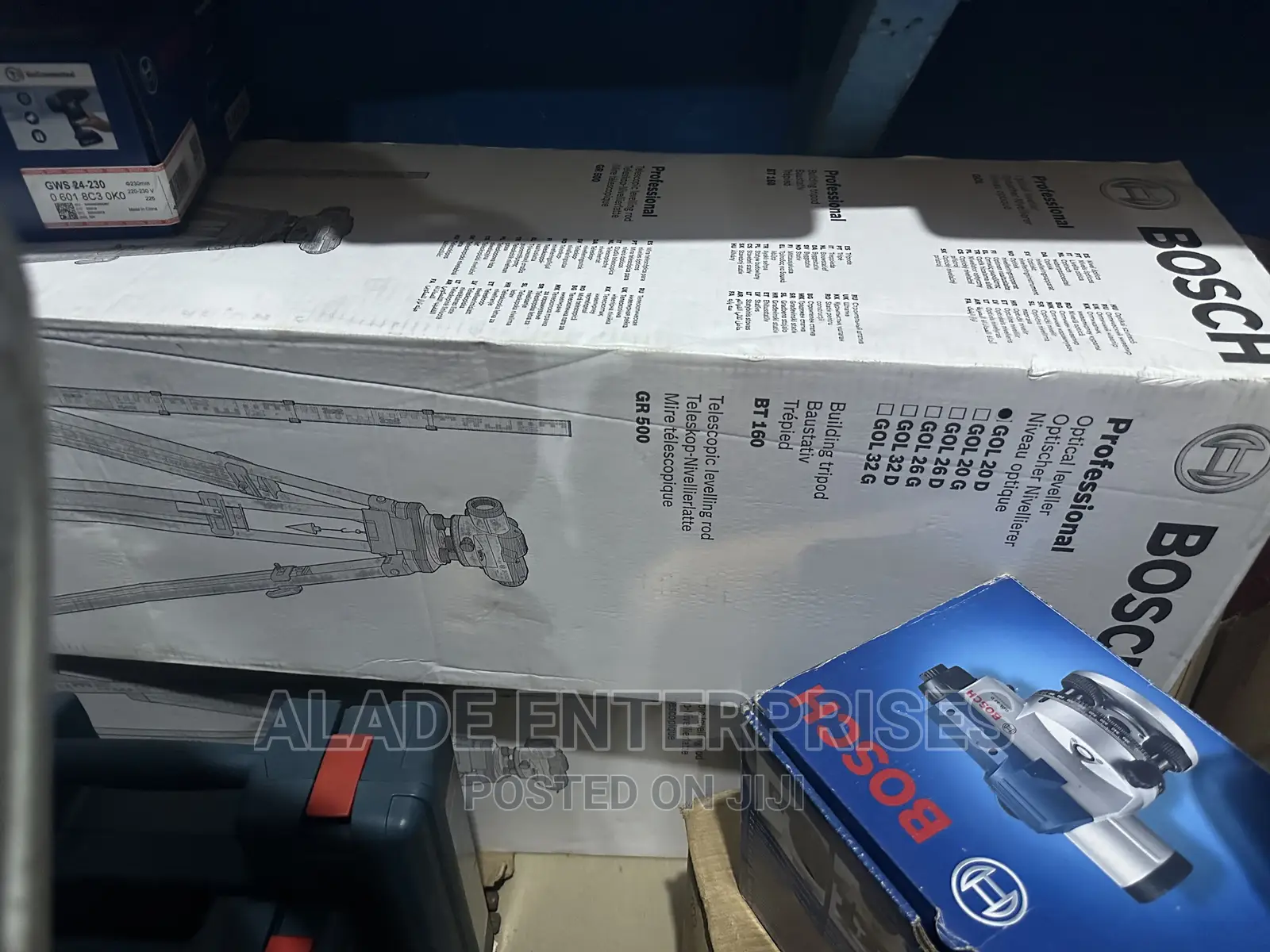 Bosch GOL 20D + BT160 + GR500 Optical Level Set