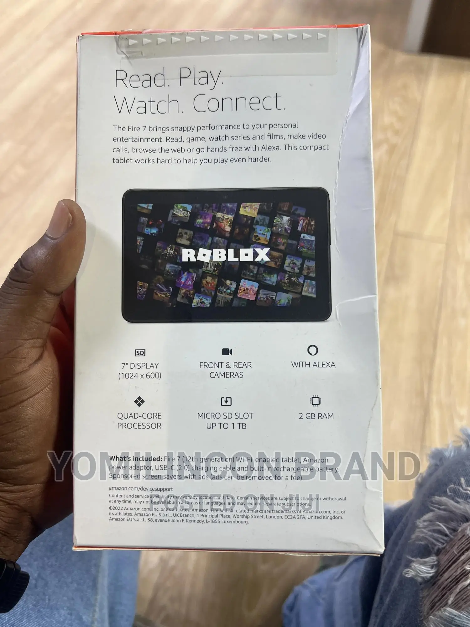 New Amazon Fire 7 32 GB Black