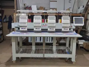 4 Head Embroidery Machine