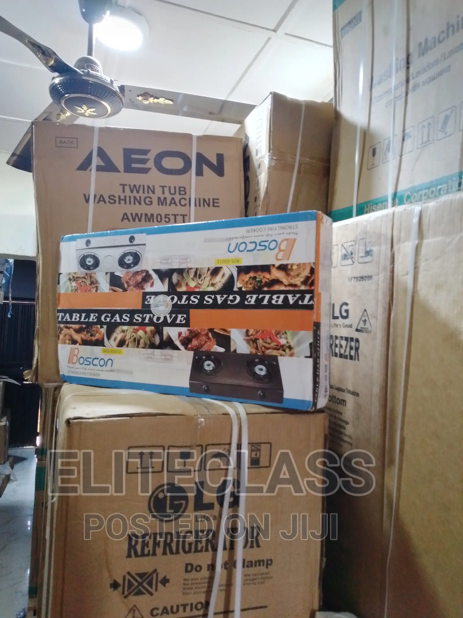 2burner Boscon Table Gas Cooker ' Bos-Gs012s