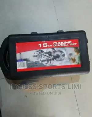 15kg Chrome Dumbbell