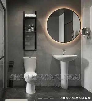 Wc And Wash Hands Basin