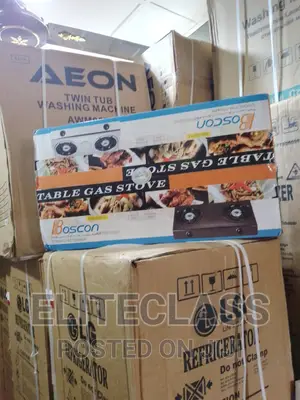 New in Boscon 2burner Table Top Gas Cooker(Bos-Gs012s)