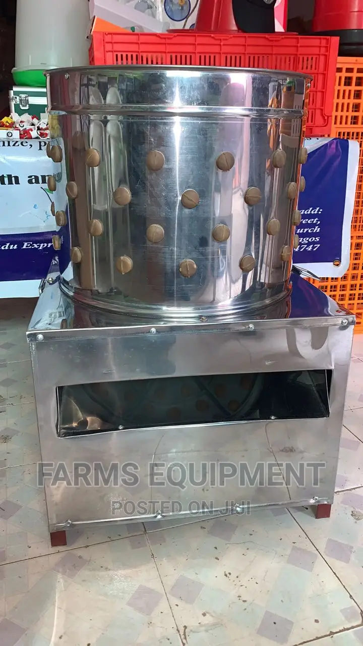 Industrial Defeathering Machine (Chicken Processing)