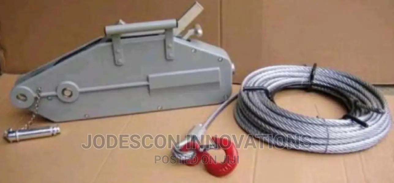 Tirfor Steel Wire Rope Hand Winch Hoist 1.6kg in Ojo - Manufacturing ...