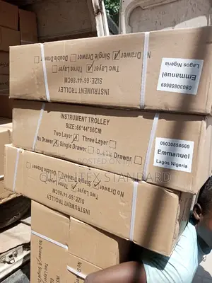 Two Layer Instrument Trolley