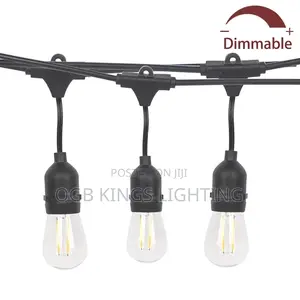 20m/20bulb LED String Light S14 Led Retro Filament Bulb