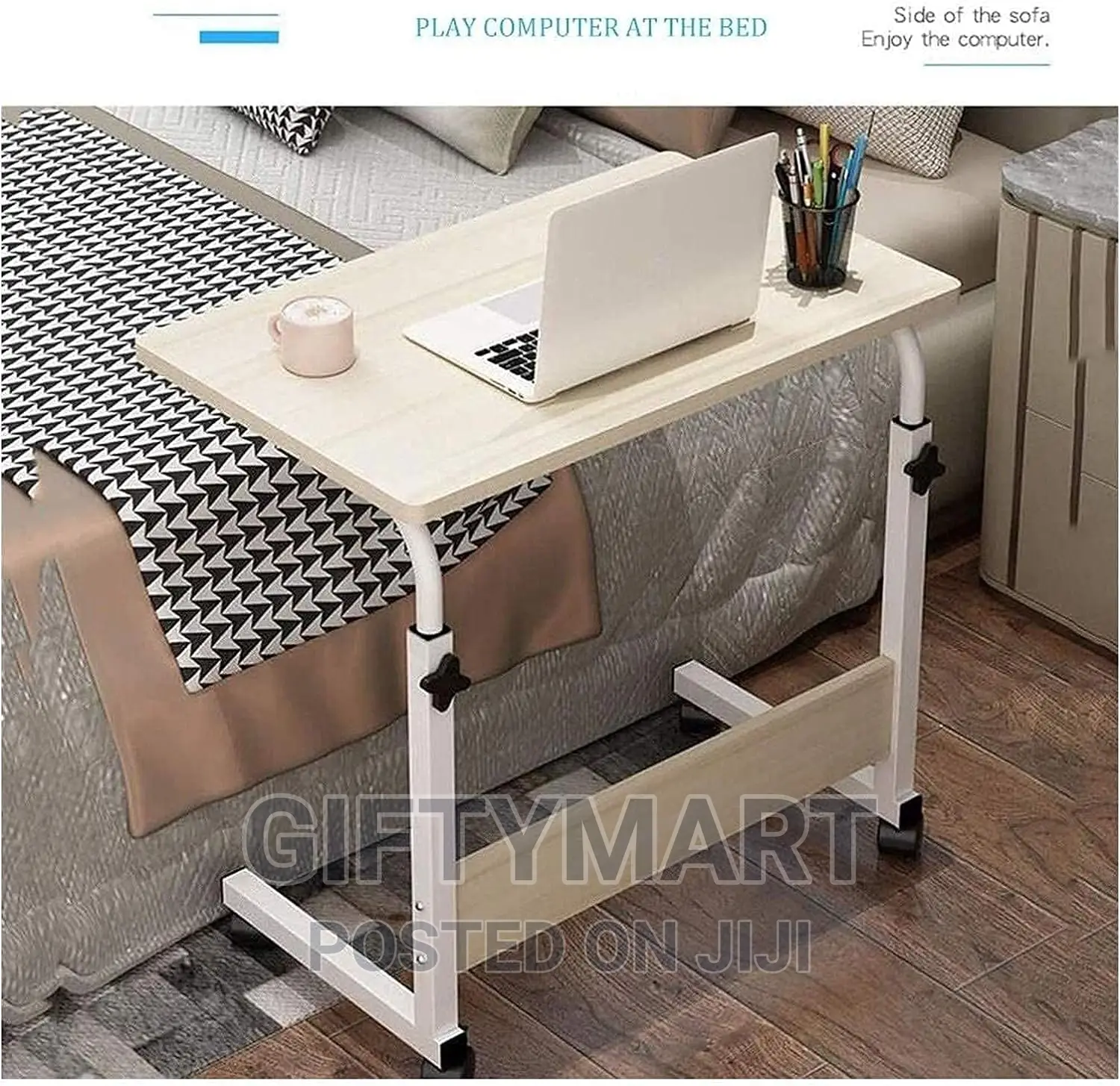 Adjustable And Moveable Laptop Table