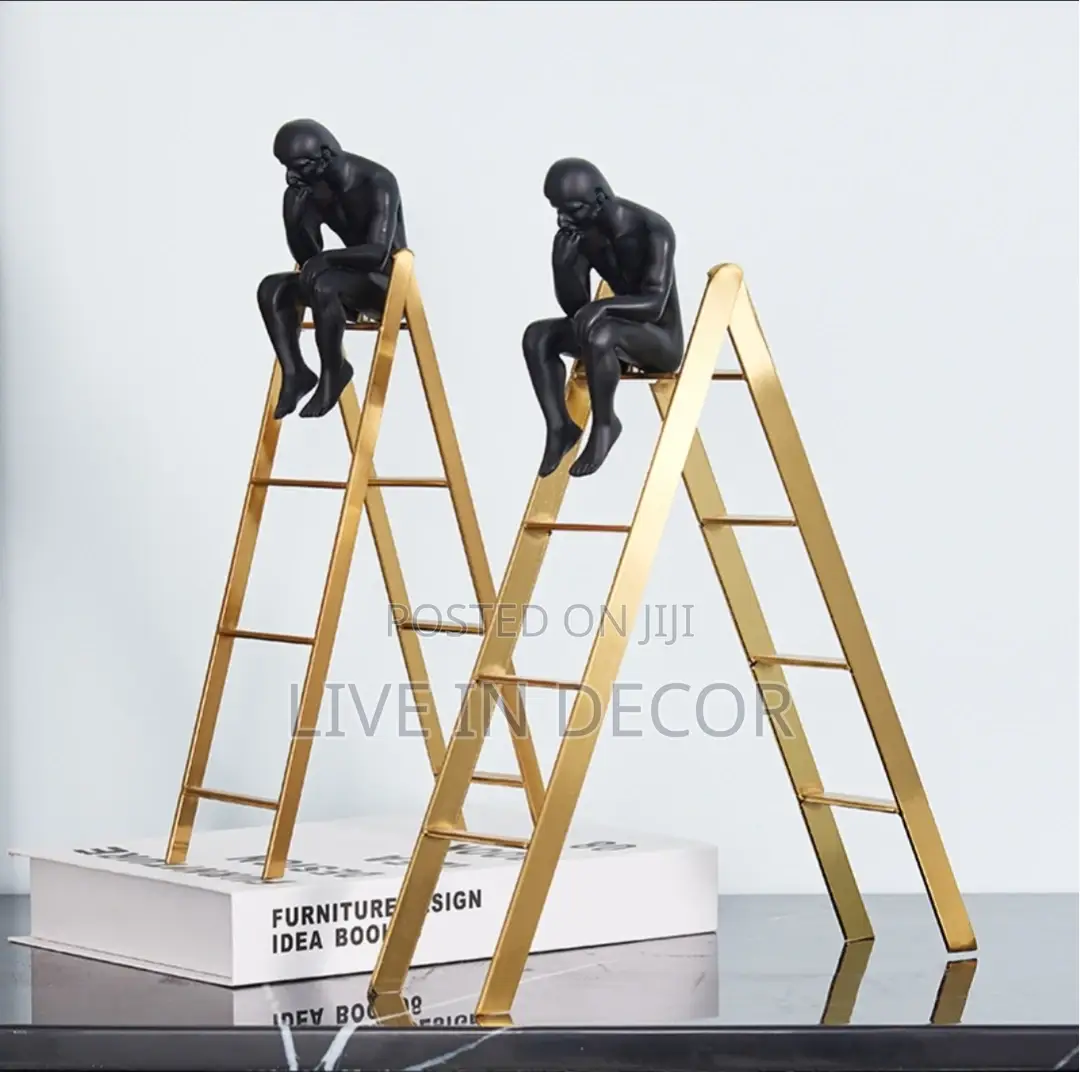 Gold Ladder Meditating