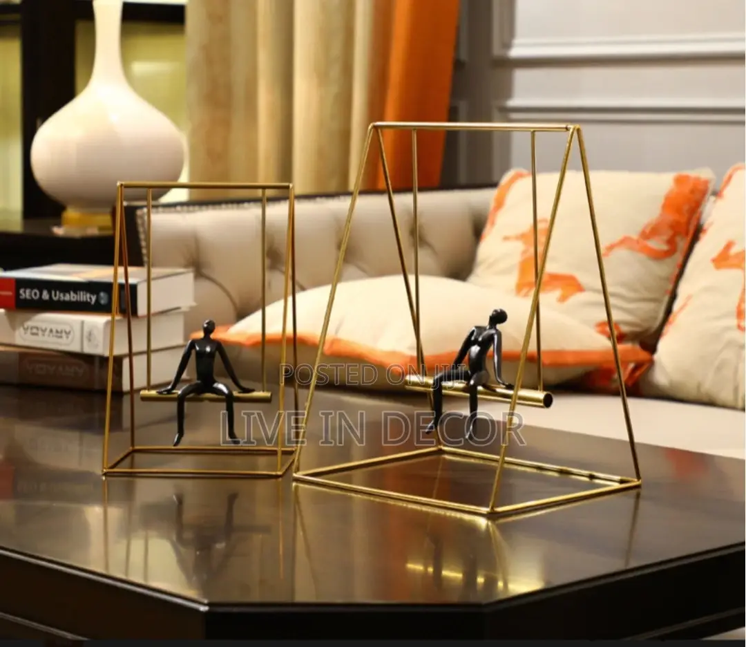 Gold Swing Statue