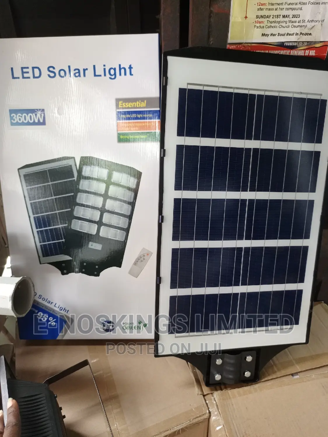 30eye Led Solar Street Light Outdoor