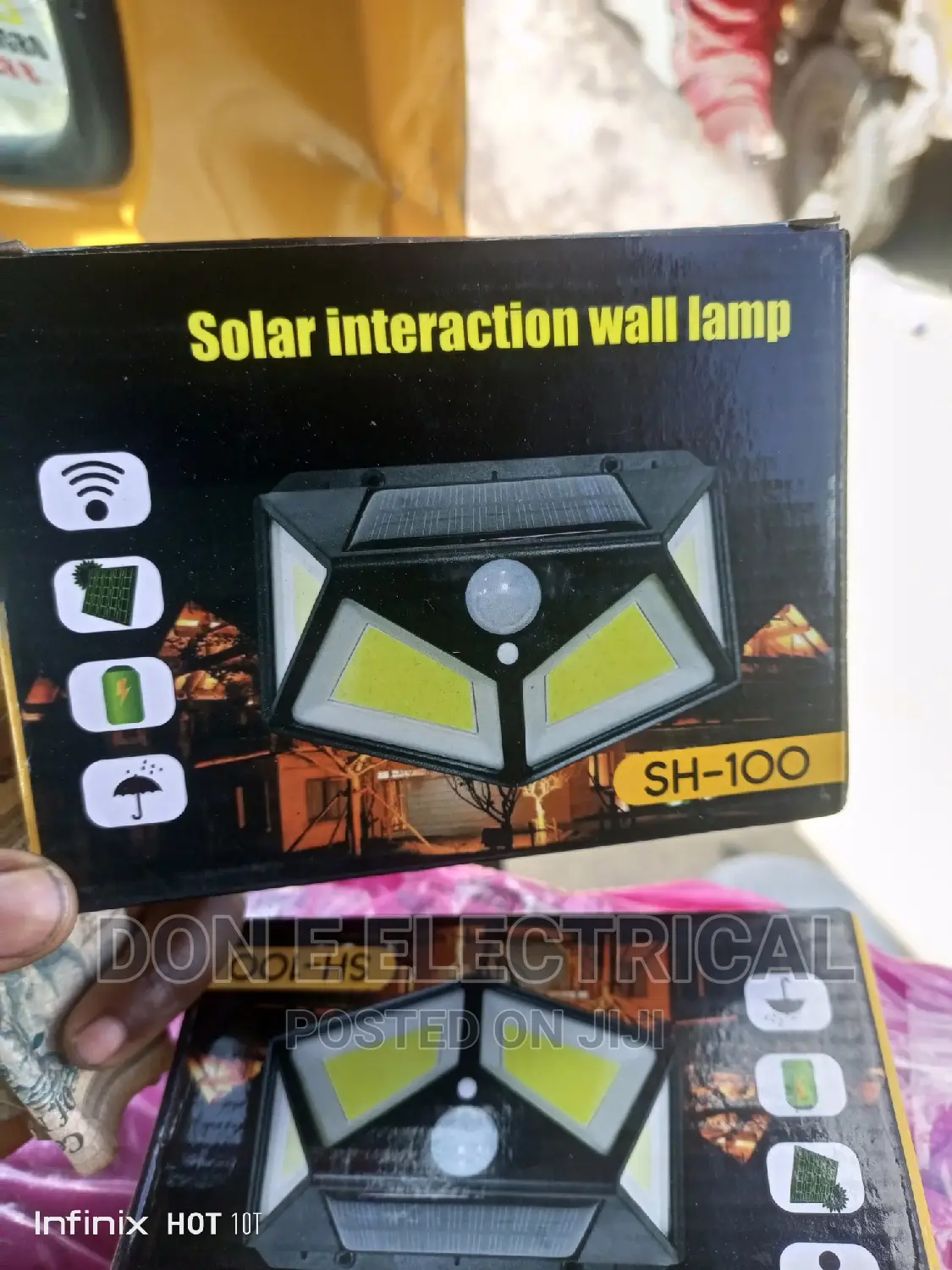 Solar Interaction Wall Lamp