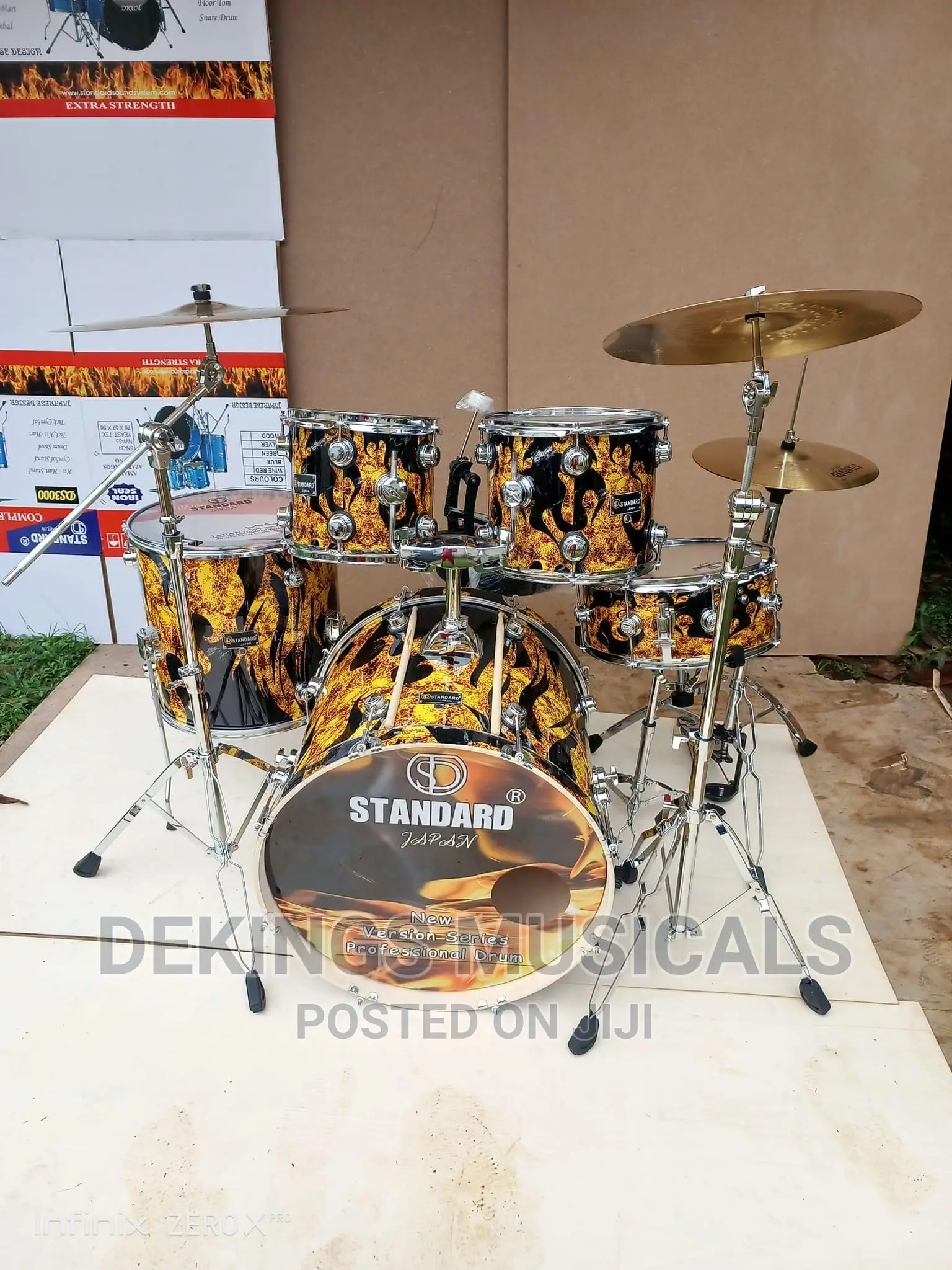 Standard Japan Custom Drum Sets Complete 5