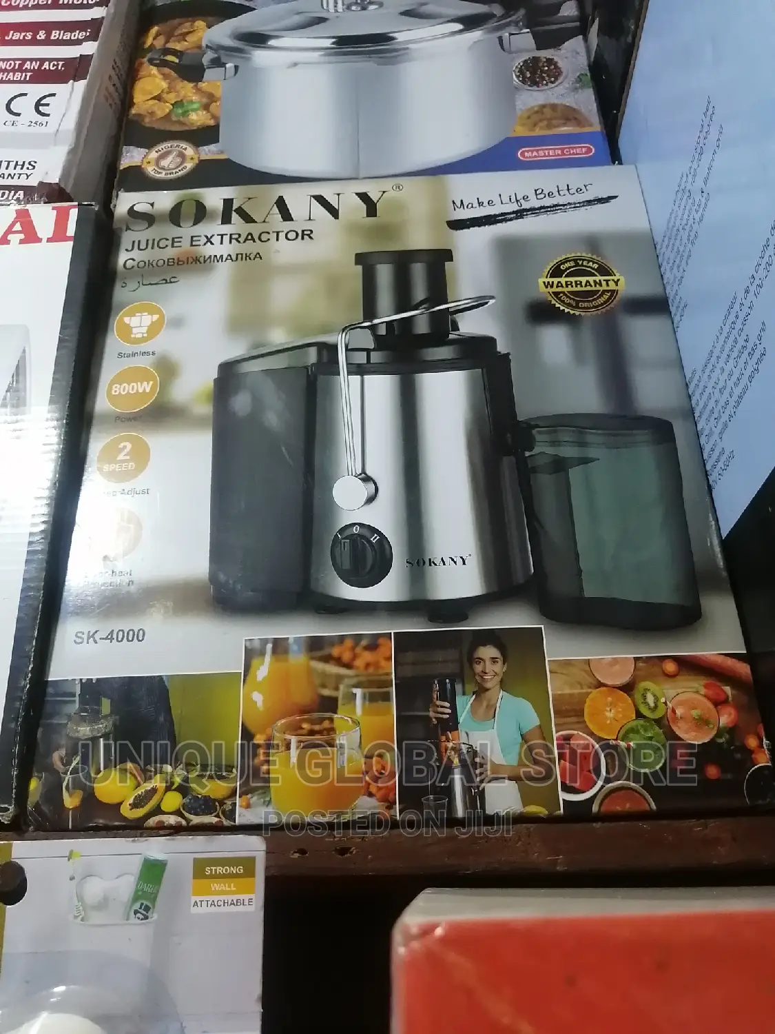 Sokany Multi-Fruit Juice Extractor