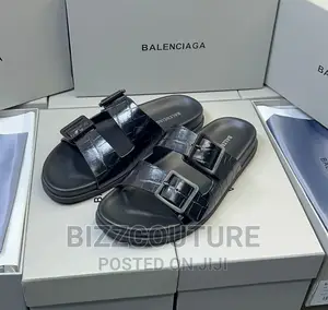 Original BALENCIAGA Slippers Available in Store