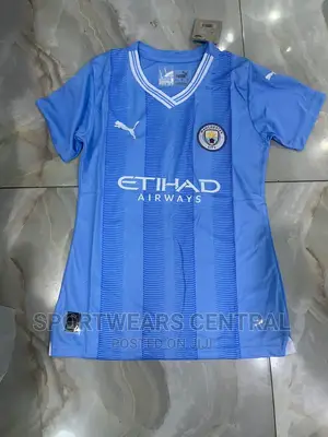 Female 2023/2024 Mancity Home Jerse _Women’S Mancity Jersey