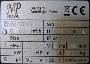 5.5hp NOVA Surface Pump