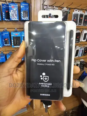 Samsung Galaxy Z Fold 3 Flip Case With Pen - Black