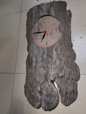 Rustic Wooden Clock