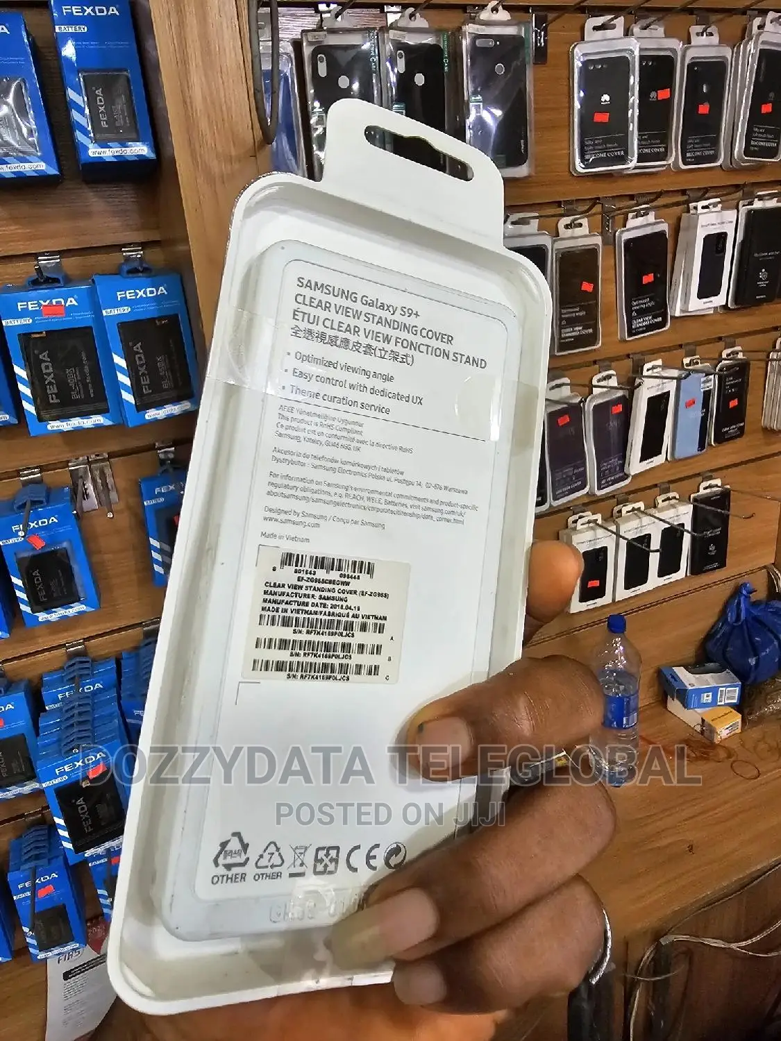 Clear View Full Sensor Flip Case for Samsung Galaxy S9 Plus