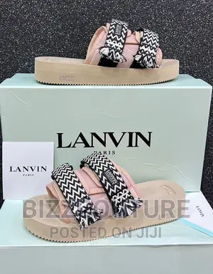 Original LANVIN SLIDES Available in Store