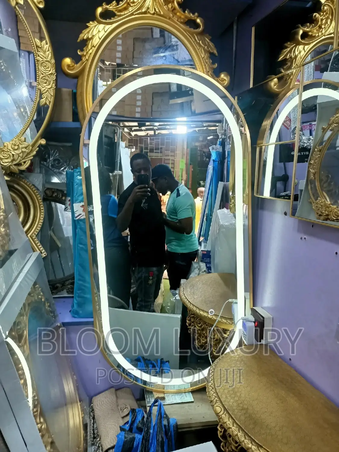 3D LED Mirror. Size 120×70cm