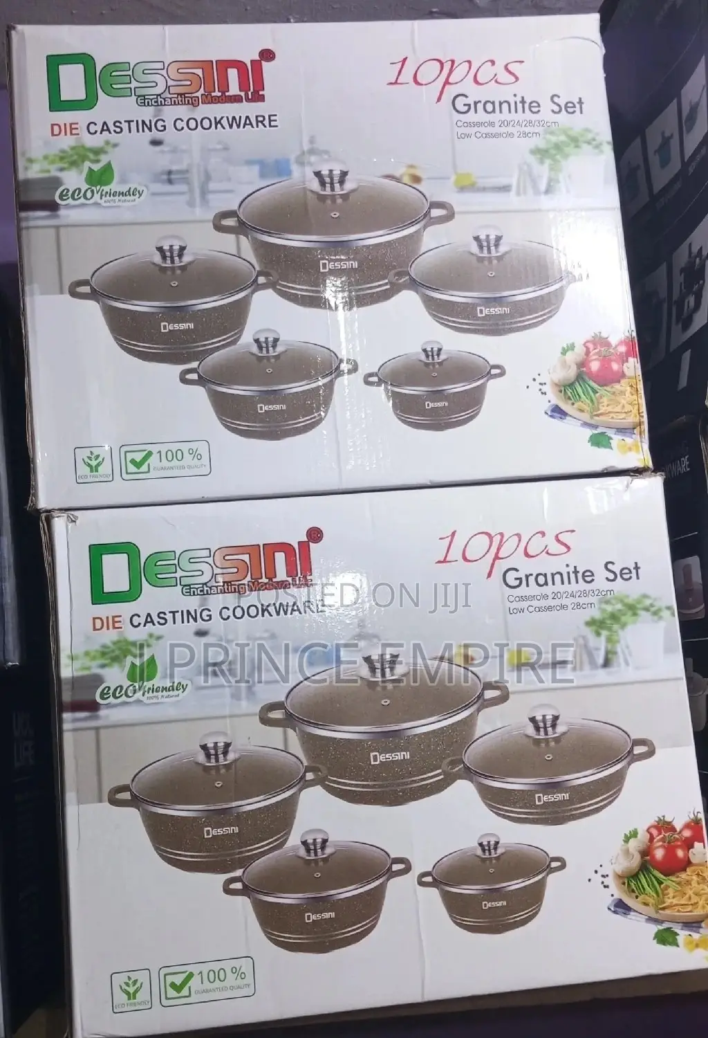 Die-Casting Non Stick Aluminum Cookware 10 Set