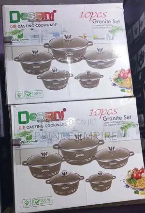 Die-Casting Non Stick Aluminum Cookware 10 Set