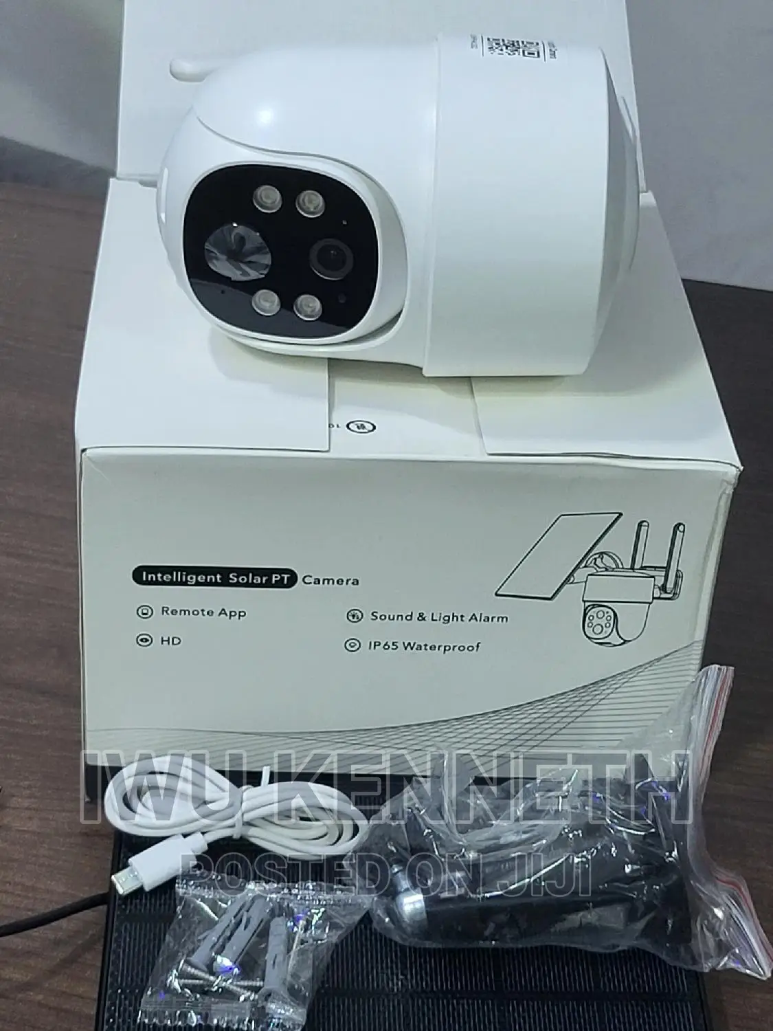 Indoor PTZ Solar Camera