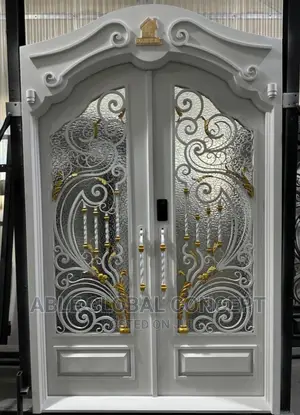 4 Feet Golden Queen With Finger Print Entrance Door