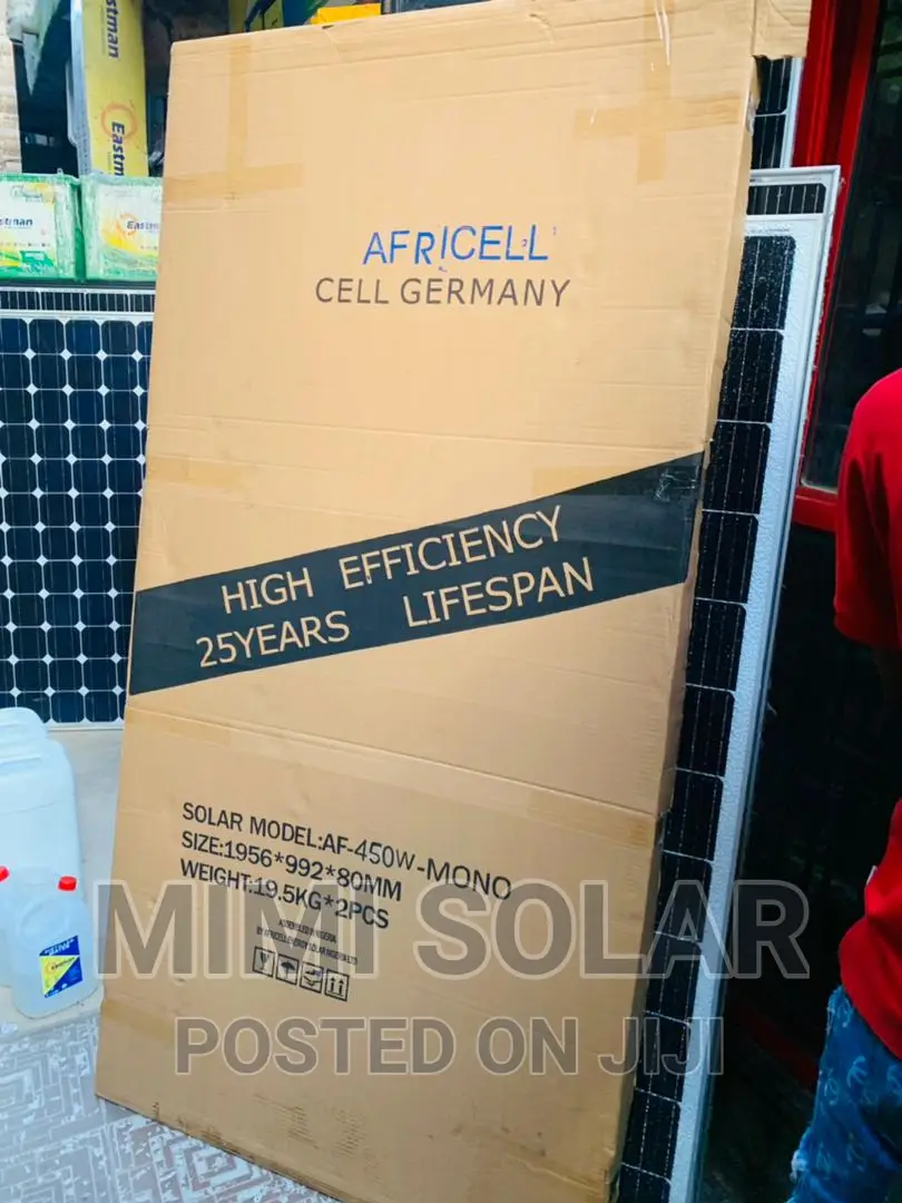 450 Watts Africell Mono Panel