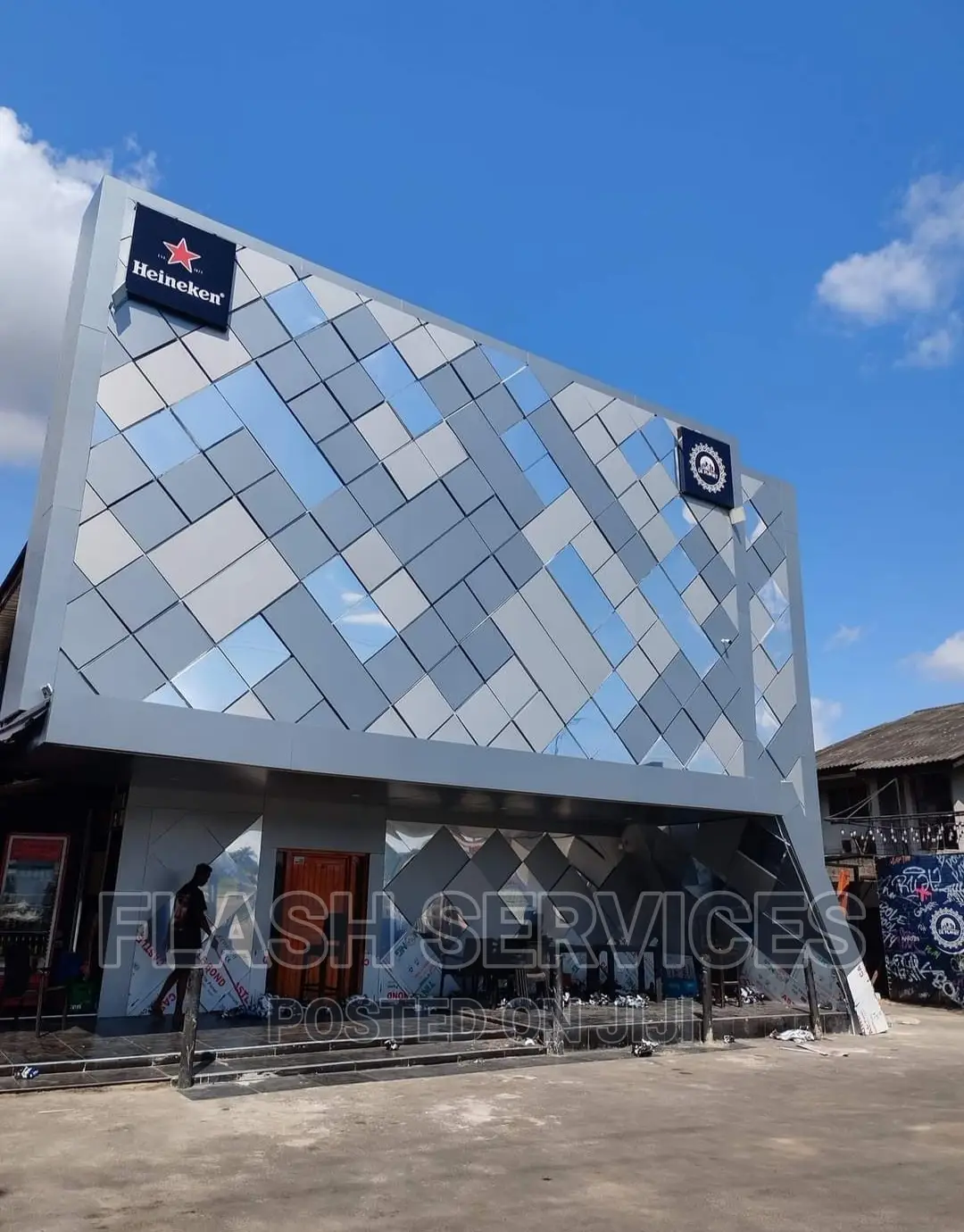 Wall Cladding / Aluco Board Clad/ 3D Cladding