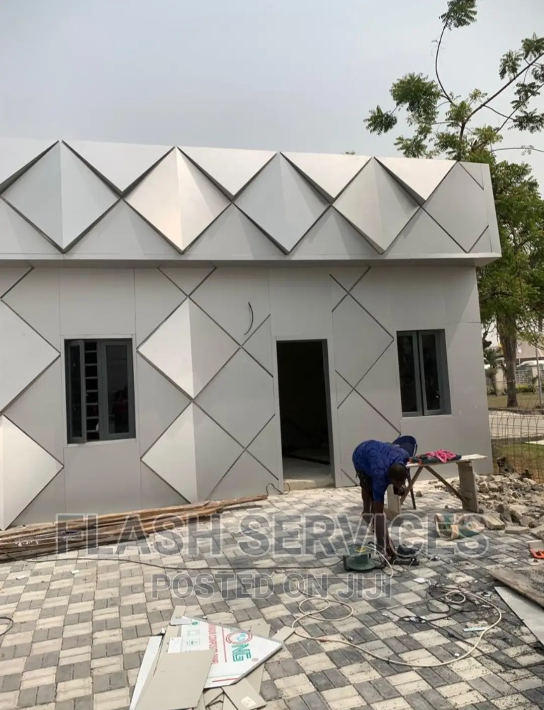 Wall Cladding / Aluco Board Clad/ 3D Cladding
