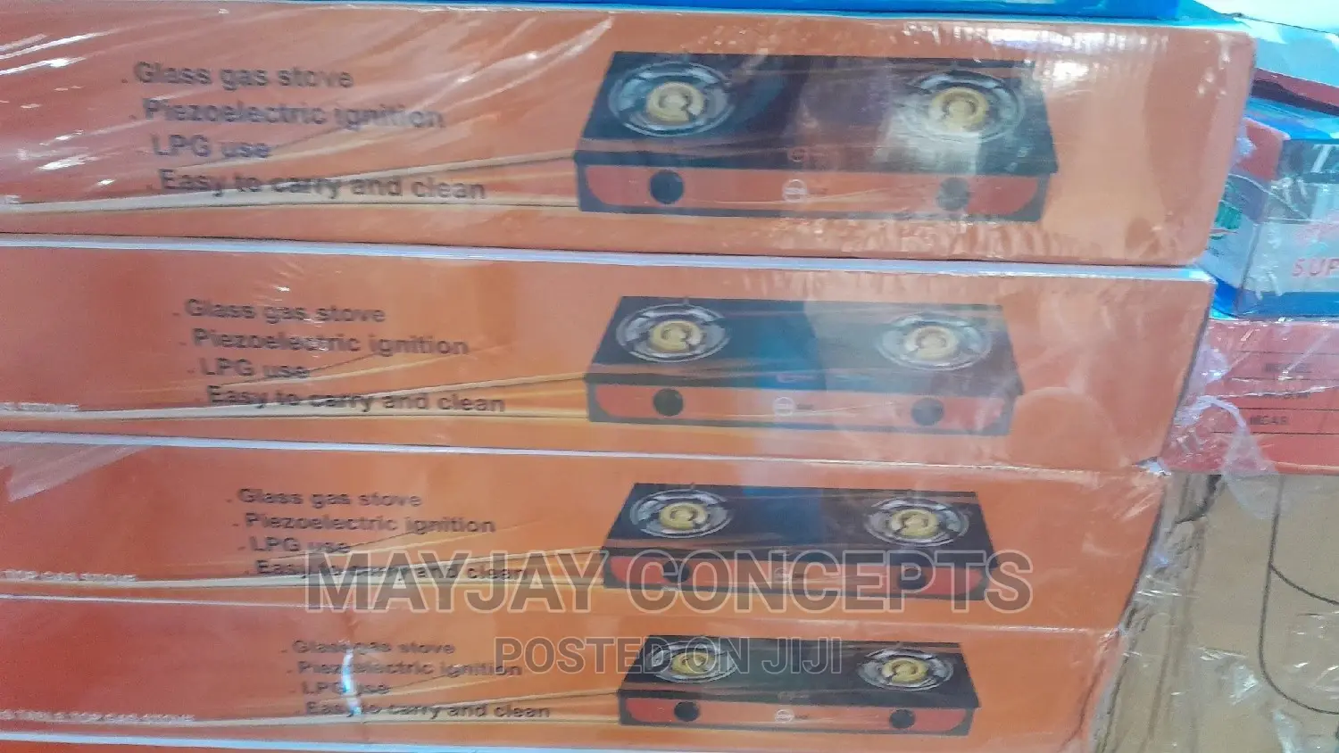 Zengaz Thick Glass Table Top Gas Burner