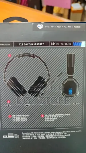 Logitech A10 Wired Gaming Headphone