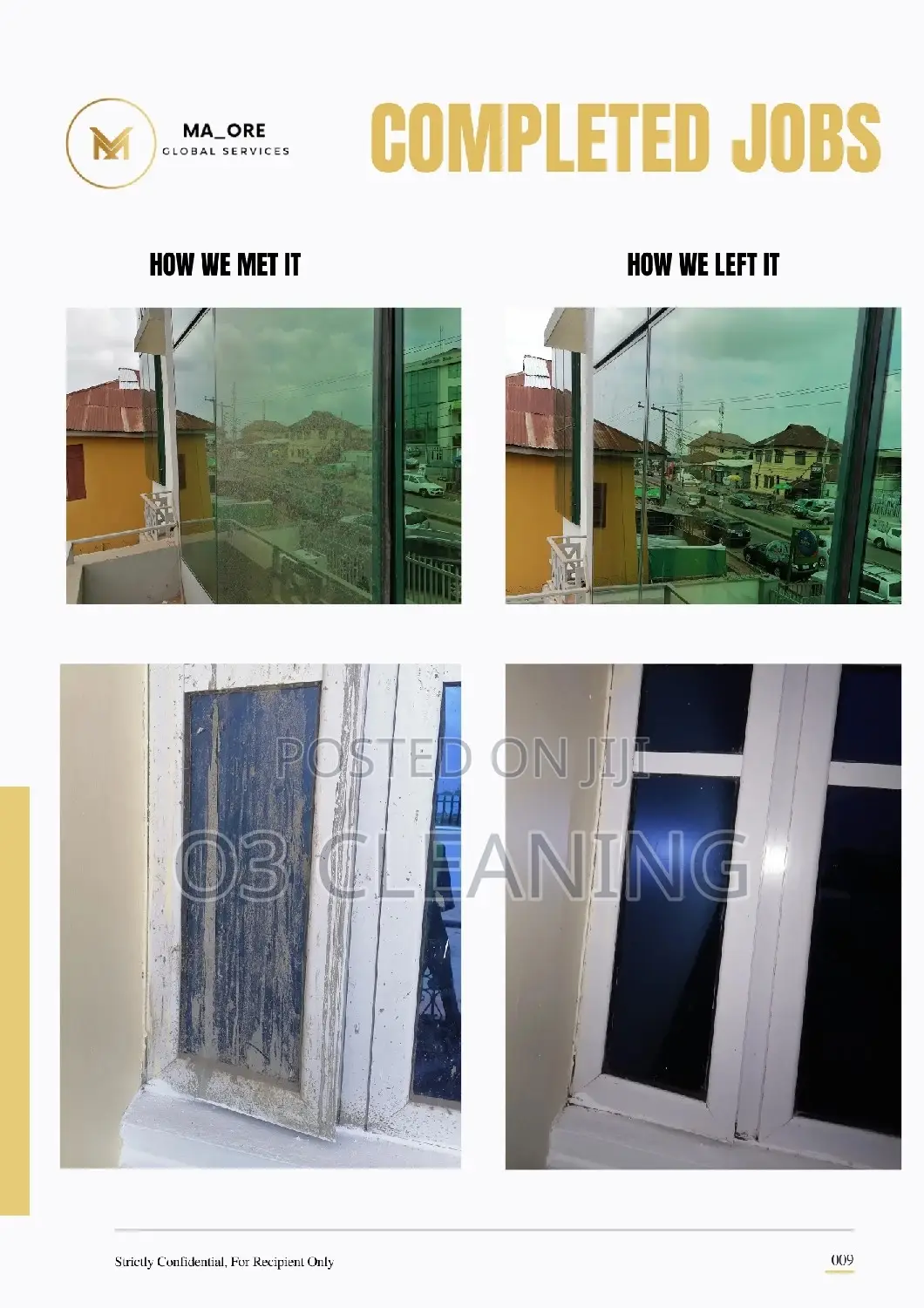 Laundry, Cleaning And Fumigation Services