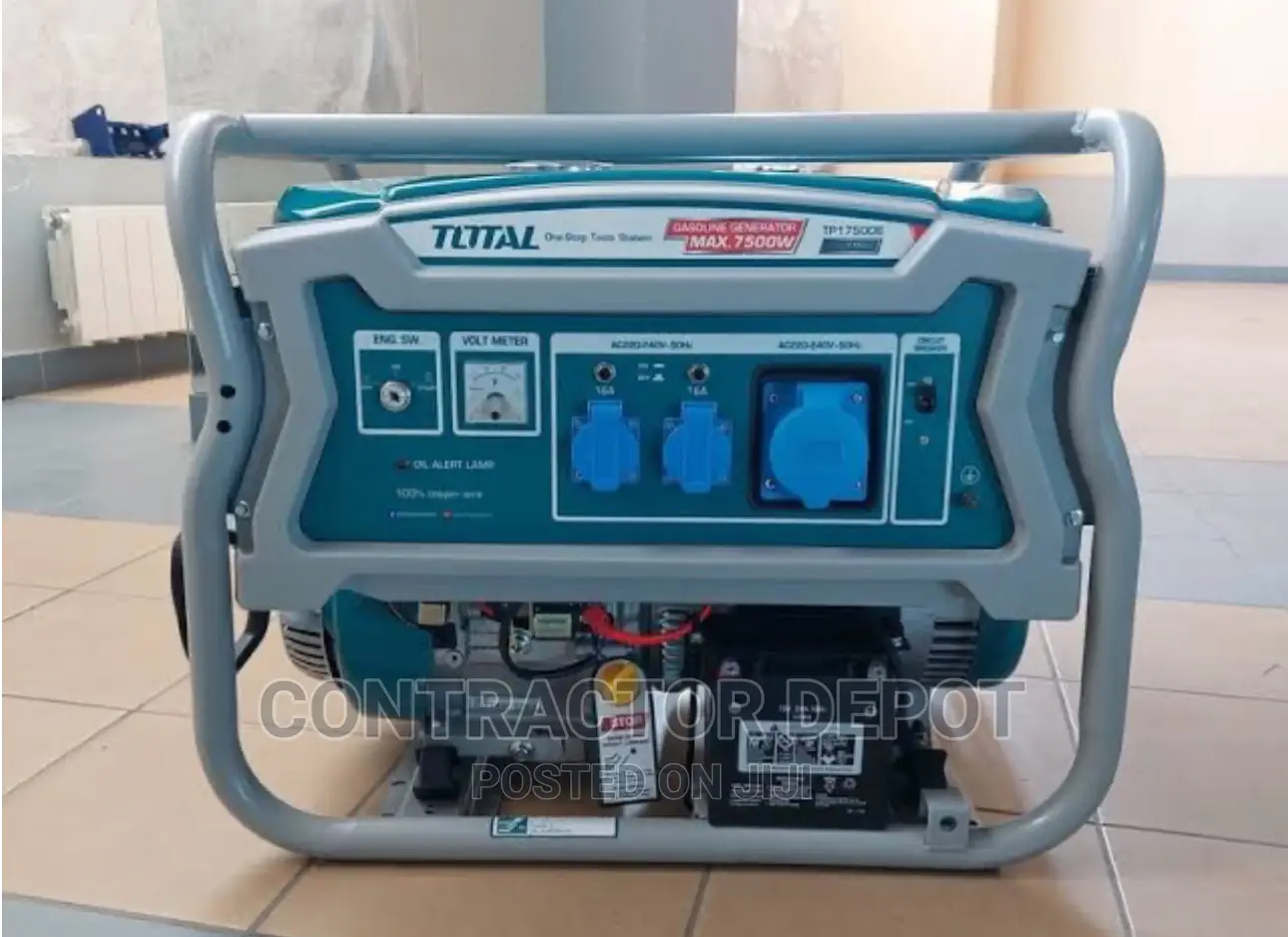 Total Gasoline Generator 7.500W (Tp175006) for sale - Contractor Depot ...