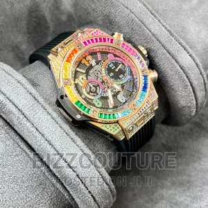 Original HUBLOT Rubber Strap Watch Band Available in Store