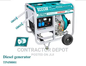 Total DIESEL Generator 5000W (Tp450001)