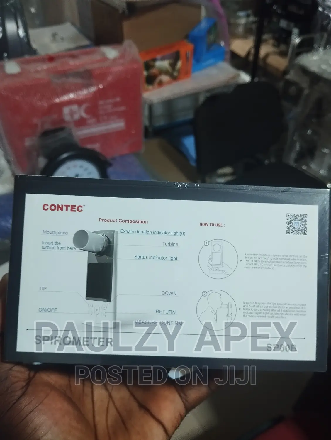 Contec Spirometer (Sp80b)
